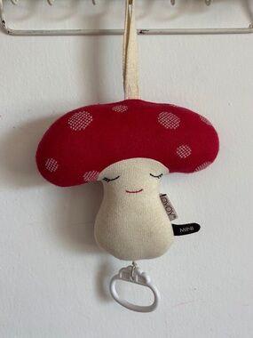 OYOY Nursery Design Danish Baby Toy Lullaby Mushroom European